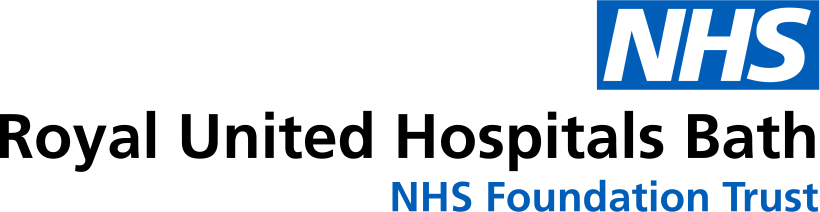 NHS Foundation Trust logo on a blue background